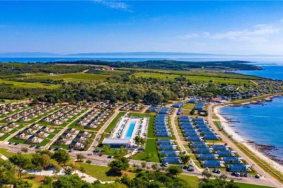 Працівникі на уборку в кемпінгу,Medulin,HR,Croatia,Хорватія