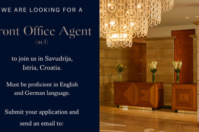 Recepcioner Kempinski hotel Adriatic Savudrija Croatia HR