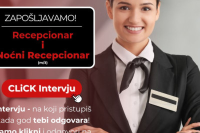 Recepcionar ili Noćni Recepcionar Opatija, Hrvatska