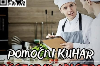 Zapošljavamo! – Pomoćni kuhari - Opatija,Rab,Pag,️Fažana