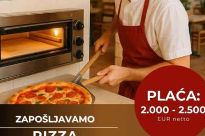 Pizza majstor Lokacija rada: Fažana - Istra