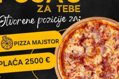 Zaposljavamo Pizza majstor, Mjesto rada: Rogoznica, sezonski posao, Hrvatska 2025