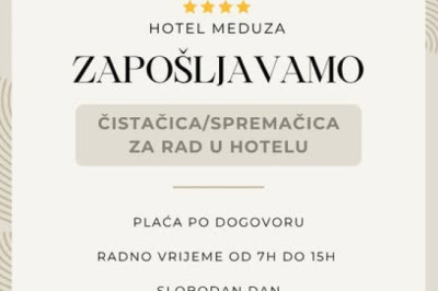 Konobar, Cistacica, Spremacica - Hotel Meduza 4-star – Senj, Ličko-senjska županija