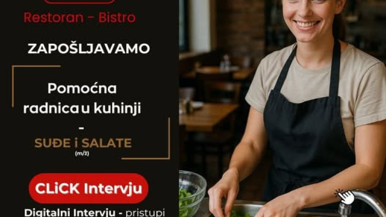 Pomoćna radnica u kuhinji, Lokacija: Fažana – Istra