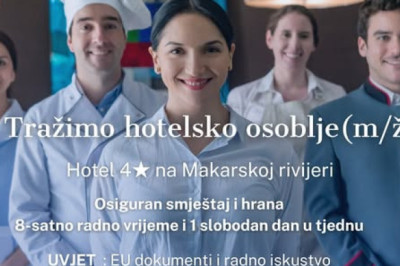 SEZONSKI POSAO U HOTELU - Otok Hvar, Croatia, HR