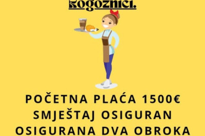 Tražimo konobare za sezonski rad u restoran San Marko u Rogoznici